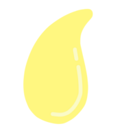 Jaune citron laissez tomber png