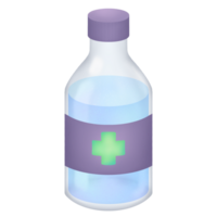 water toverdrank fles png