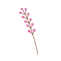 ziemlich rot Blume png