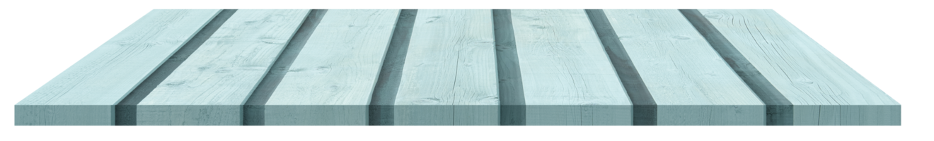 bleu bois dessus de la table avec texture surface ou bois étagère isolé, point de vue en bois planche modèle moquer en haut pour afficher des produits présentation png