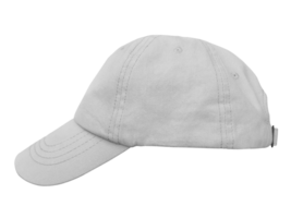 blanco béisbol gorra aislado png transparente