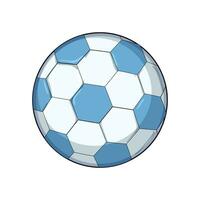 championship soccer ball cartoon vector illustration