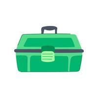 toolkit toolbox cartoon vector illustration