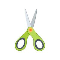 silhouette scissor cartoon vector illustration