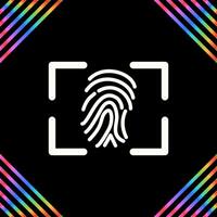 Fingerprint Vector Icon