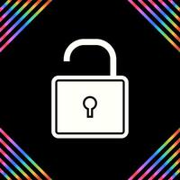 Open Lock Vector Icon Vector Icon