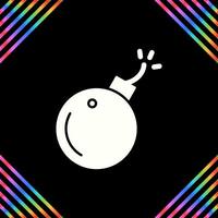 Exploding Cannon Ball Vector Icon