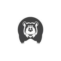 Bear Icon And Symbol Vector Template Illustration