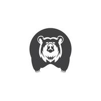 Bear Icon And Symbol Vector Template Illustration