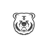 Bear Icon And Symbol Vector Template Illustration