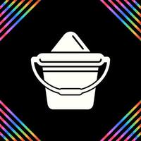 Sand Bucket Vector Icon