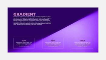 Modern Background Design with Gradient and Grain Texture. Minimalist Gradient Background with geometric shapes for Website design, landing page, wallpaper, banner, poster, flyer, and presentation vector