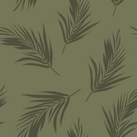 sin costura tropical vector modelo con palma hojas