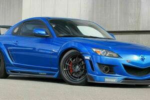 deporte coche mazda rx8 jdm. Pro foto