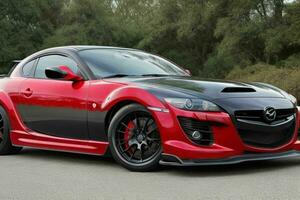 Sport car Mazda RX8 JDM. Pro Photo