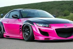 Sport car Mazda RX8 JDM. Pro Photo