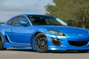 deporte coche mazda rx8 jdm. Pro foto