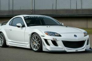 deporte coche mazda rx8 jdm. Pro foto