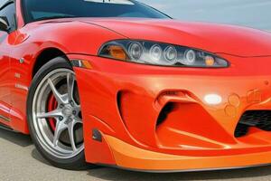 Sport car Toyota Supra JDM. Pro Photo