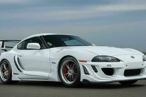 Sport car Toyota Supra JDM. Pro Photo