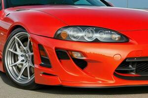 Sport car Toyota Supra JDM. Pro Photo