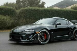 Sport car Toyota Supra JDM. Pro Photo