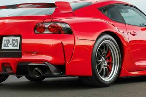 Sport car Toyota Supra JDM. Pro Photo