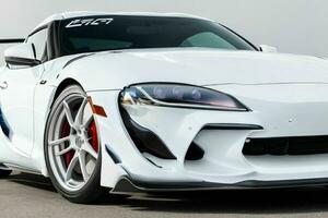 Sport car Toyota Supra JDM. Pro Photo