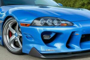 Sport car Toyota Supra JDM. Pro Photo