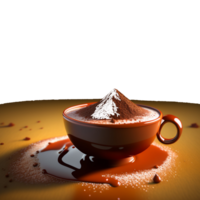 chaud Chocolat saveur tasse, chocolat, Caldo, chocolat, nourriture les boissons transparent Contexte génératif avec ai png