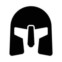 Helmet Vector Glyph Icon For Personal And Commercial Use.