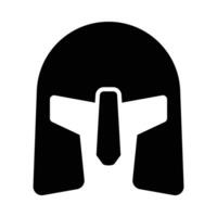 Helmet Vector Glyph Icon For Personal And Commercial Use.