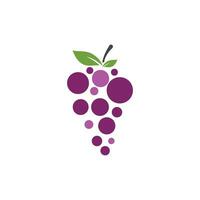 Grapes vector icon illustration design