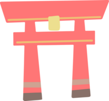 Japonais torii porte illustration png