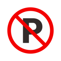 Nee parkeren Nee parkeren teken png