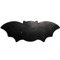 Watercolor Bat Silhouette Illustration png