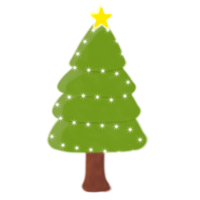 Navidad árbol transparente antecedentes png