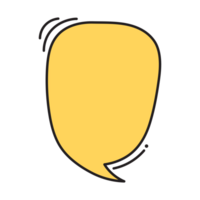 dialoog toespraak bubbel vullen stijl ae png