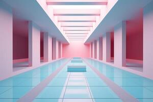 Otherworldly Minimalist Architecture Design Photo