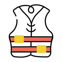 Trendy Fishing Jacket vector