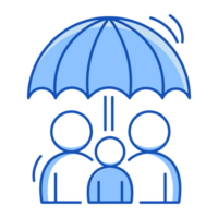 Family Insurance Insurance Icon Doodle Style png