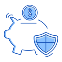 Investment Insurance Paper Insurance Icon Doodle Style png