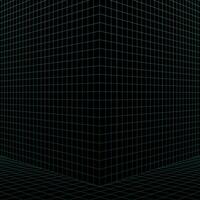 3d wireframe perspective lines background. vector illustration