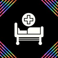 Hospital Bed Vector Icon