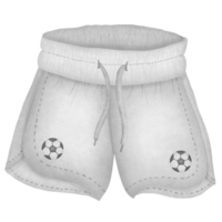 Gray Sport Short with Footballs png