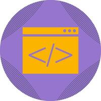 Html Coding Vector Icon