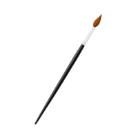 Art paintbrush isolated icon, creativity and hobby concept png