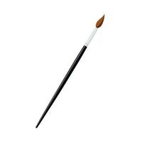 Art paintbrush isolated icon, creativity and hobby concept vector