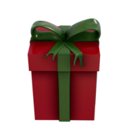 3d realistisch Weihnachten Tag auf transparent Hintergrund . Profi png