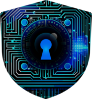 modern Technologie Internet-Sicherheit Symbol Pack png